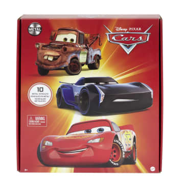 Disney Pixar Cars Pack De 10 Vehículos Metálicos