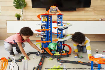 Hot Wheels - Super Dino Robot Garage - Petite Voiture - 5 Ans Et + - Imagen 2 de 6