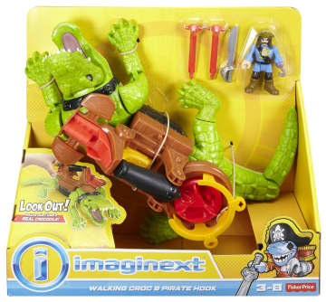 Imaginext® Набор игровой "Ходячий крокодил и Пират Крюк"