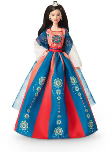 Barbie Lunar New Year Συλλεκτική Κούκλα, Παραδοσιακό Κιμονό Hanfu - Image 1 of 6