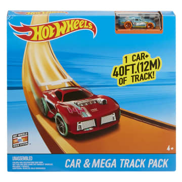 Hot Wheels Track Builder Unlimited Mega Track Pack Inkl. 1 Die-Cast Fahrzeug - Bild 5 von 5