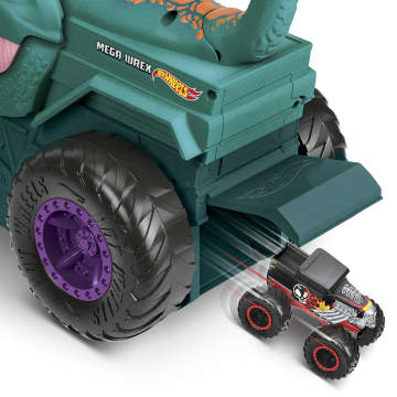 Hot Wheels Monstertrucks auto's vretende Mega-Wrex Voertuig - Image 4 of 7