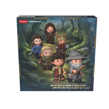 Conjunto De Figuras De Edición Especial De The Lord Of The Rings De Little People Collector, 6 Personajes