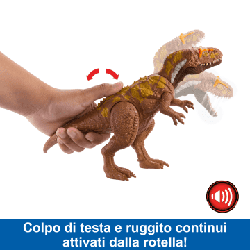 Jurassic World Ruggito Selvaggio Megalosauro Con Suoni