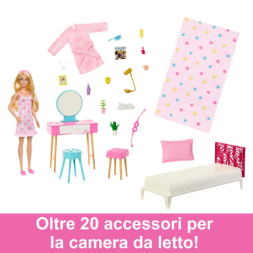 Barbie Bambola con camera da letto | Arredamento Barbie
