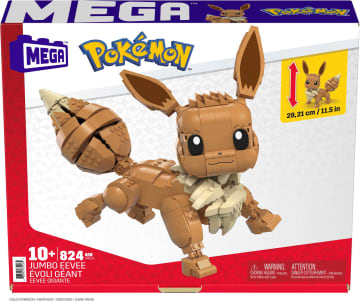 Mega Construx Pokémon Jumbo Evoli - Bild 6 von 6