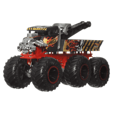 Hot Wheels Monster Trucks 1:64 Çekici Arabalar, 6 Tekerlekli 1:64 Ölçekli Metal Oyuncak Tır (Stiller Çeşitlilik Gösterebilir.)