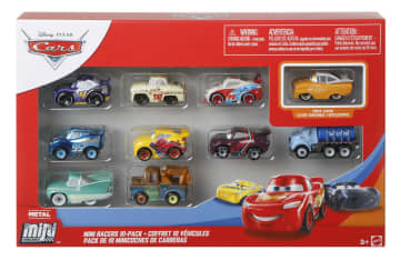 Disney Pixar Cars - Assortiment Coffret 10 Mini-Véhicules - Petite Voiture - 3 Ans Et + - Imagen 4 de 14