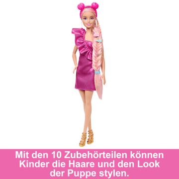 Barbie-Puppe, Spielzeug Für Kinder, Barbie Totally Hair, Styling-Accessoires - Image 4 of 6