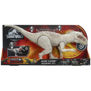 Jurassic World™ INDOMINUS REX Δεινόσαυρος με Ήχους και Κίνηση