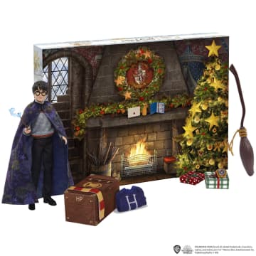 Harry Potter - Calendrier De L’Avent Gryffondor Avec 24 Accessoires Surprises - Poupée Figurine - 6 Ans Et +