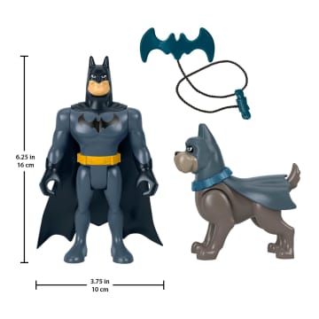 Fisher-Price – Krypto Et Les Super-Animaux – Batman Et Ace