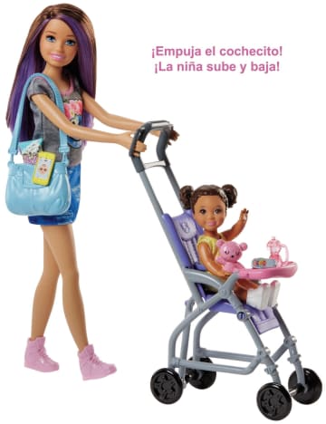Muñeca y accesorio Skipper Canguro de bebés de Barbie