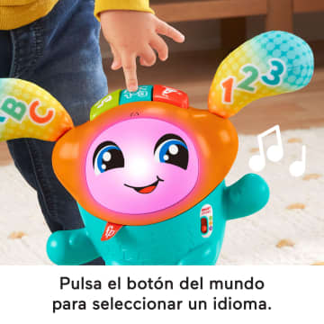 Juguete De Aprendizaje Para Bebés Dj Bouncin’ Star De Fisher-Price Con Luces, Música Y Movimiento, Versión Multilingüe - Imagen 3 de 7