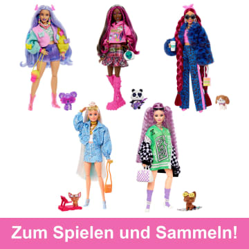 Barbie-Puppe mit kleinem Koala, Barbie Extra, Kinderspielzeug und Geschenke - Bild 5 von 7