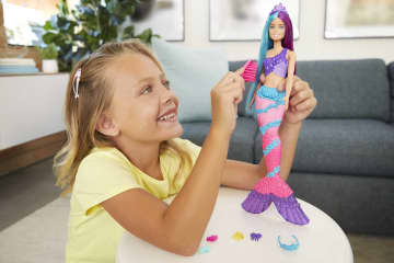 Barbie™ Dreamtopia Fantazja Długie włosy Lalka syrenka - Image 2 of 6
