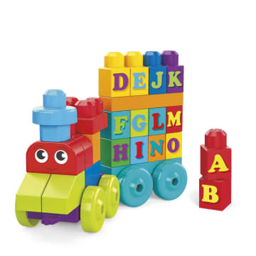 Mega Bloks Tren de aprendizaje ABC