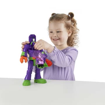 Imaginext DC Super Friends El Joker y LaffBot Figura - Image 2 of 8