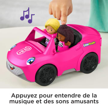 Fisher-Price - Little People - Coffret Cabriolet De Barbie Et Figurines - Imagen 3 de 6