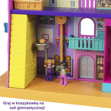 Polly Pocket™ Pollyville Szkoła Zestaw do zabawy + 2 mikrolalki i akcesoria - Image 3 of 8