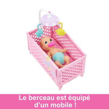 Barbie - Skipper Baby-Sitter - Coffret - Poupée Mannequin - 3 Ans Et + - Imagen 4 de 8