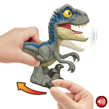 Jurassic World Dinosaurio De Juguete Con Rugidos Mega Roar Blue