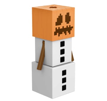 Minecraft Fusion Figures Snow Golem Figure - Image 5 of 6