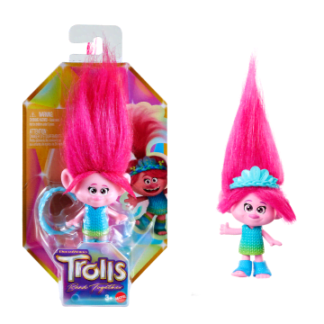 Les Trolls 3 - Dreamworks - Assortiment Figurines Articulées 6,35 Cm - Mini-Poupées - 3 Mois Et +