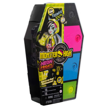 Monster High Frankie Stein Straszysekrety  Seria 3 Neonowa - Image 6 of 6