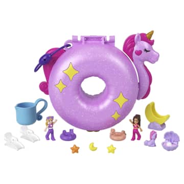 POLLY POCKET SPARKLE COVE ADVENTURE Unicorn Floatie Compact - Image 1 of 6