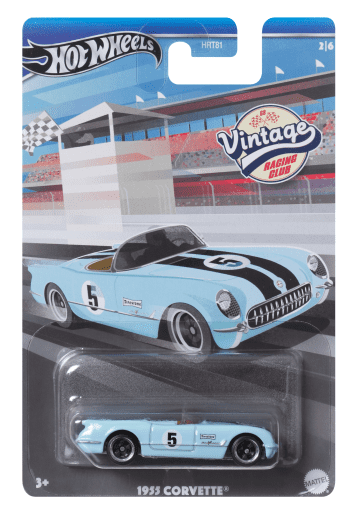Μεταλλικά Αυτοκινητάκια Hot Wheels Vintage Racing Club 1:64 (Τα Σχέδια Μπορεί Να Διαφέρουν) - Image 5 of 5
