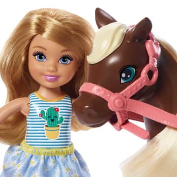 Barbie Chelsea Puppe & Pony (Blond)