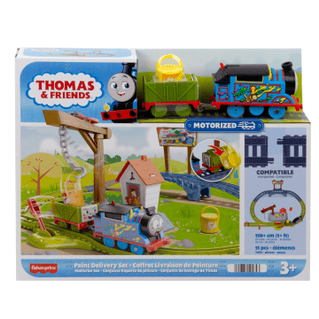 Thomas Et Ses Amis - Coffret Livraison De Peinture - Circuit À Construire - 3 Ans Et + - Image 6 of 6