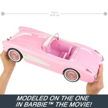 Hot Wheels Barbie Corvette RC, Corvette radiocomandata ispirata al film Barbie - Image 3 of 6