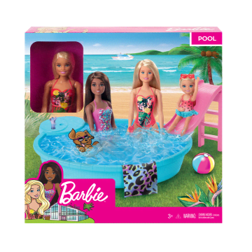 Barbie Basen + Lalka - Image 6 of 6