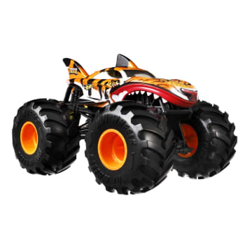 Hot Wheels Monster Trucks Tiger Shark Véhicule 1:24 - Image 4 of 6