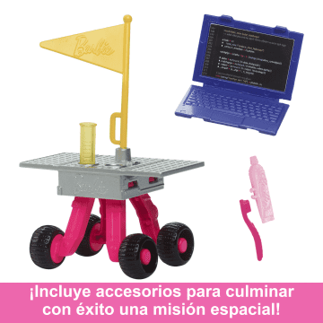 Barbie Muñeca Profesiones Con Accesorios Tú Puedes Ser Astronauta - Imagen 4 de 6