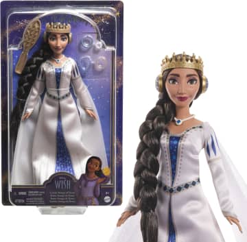 Disney Wish El Poder De Los Deseos, Muñeca Reina Amaya - Imagen 1 de 6
