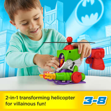 Imaginext DC Super Friends The Joker Robo Copter - Image 3 of 8