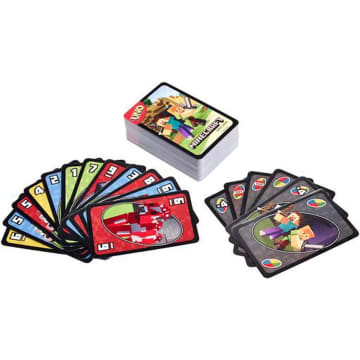 Игра карточная Uno Майнкрафт