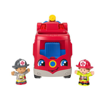 Camión Ayuda Al Bombero De Little People De Fisher-Price - Imagen 1 de 5