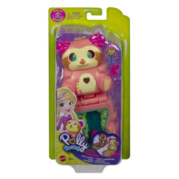 Polly Pocket Flip & Find Sloth Compact - Image 6 of 6