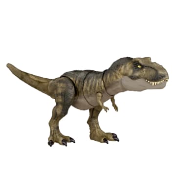Jurassic World - T-Rex Morsure Extrême - Figurine Dinosaure - 4 Ans Et + - Image 1 of 6