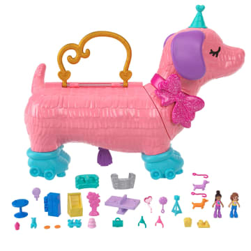 Polly Pocket Puppen Hündchenparty Spielset - Bild 1 von 6