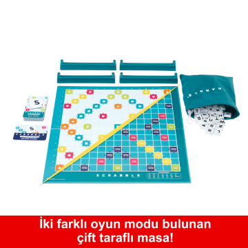 Scrabble Kutu Oyunu, Aile Boyu Sevilen Ve Iki Şekilde Oynanabilen Klasik Kelime Oyunu, 2-4 Oyuncu, Türkçe Versiyon