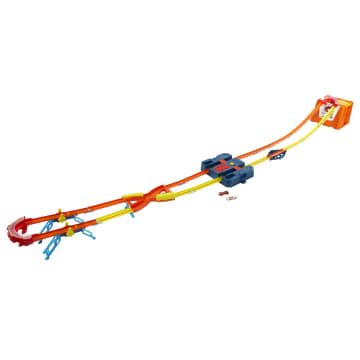 Hot Wheels Track Builder Unlimited Power Boost Box, baanset - Image 1 of 7