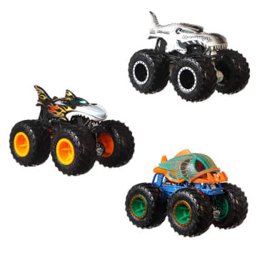 Hot Wheels Monster Trucks Creature 3-Pack - Image 1 of 5