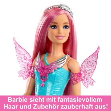 Barbie-Puppe mit zwei märchenhaften Tieren, Barbie Malibu“ aus Barbie A Touch of Magic“ - Image 3 of 6