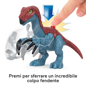 Imaginext Jurassic World Terizinosauro E Owen
