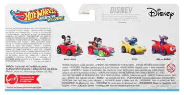 Hot Wheels Racerverse, Set Of 4 Die-Cast Hot Wheels Cars With Pop Culture Characters As Drivers
